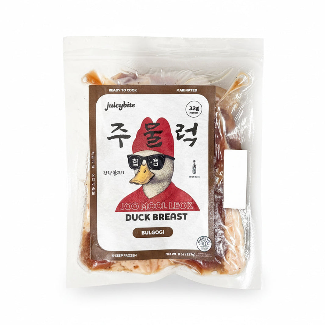 [Juicybite] 간장 불고기 오리주물럭 8oz x 3팩 (묶음)