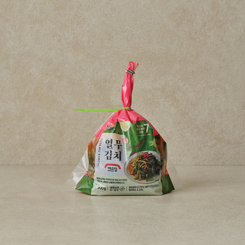[예소담] 열무김치 900g x 2팩 (묶음)